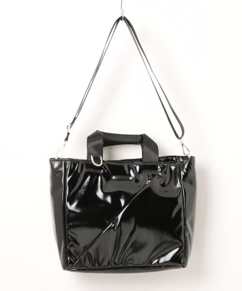 ROOTOTE(ルートート)の「【ROOTOTE】LT.スクエア.スラッシュ-B 3742(トートバッグ・レディース・アイボリー/ブラック/その他2/その他3・FREE)」の1枚目の写真
