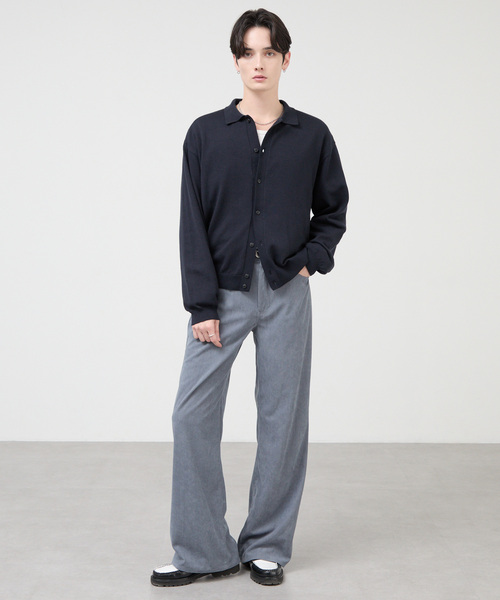 CIYOT(シヨウト)の「【CIYOT】ウォームコーデュロイ セミフレアパンツ(その他パンツ・メンズ・ダークブラウン/グレイッシュブルー/ダークグレー/ダークオリーブ/ベージュ系/ブラック・S/M/L)」の21枚目の写真