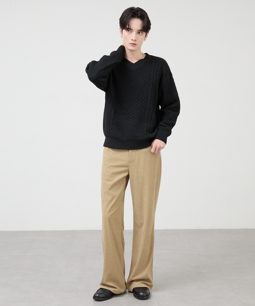 CIYOT(シヨウト)の「【CIYOT】ウォームコーデュロイ セミフレアパンツ(その他パンツ・メンズ・ダークブラウン/グレイッシュブルー/ダークグレー/ダークオリーブ/ベージュ系/ブラック・S/M/L)」の15枚目の写真