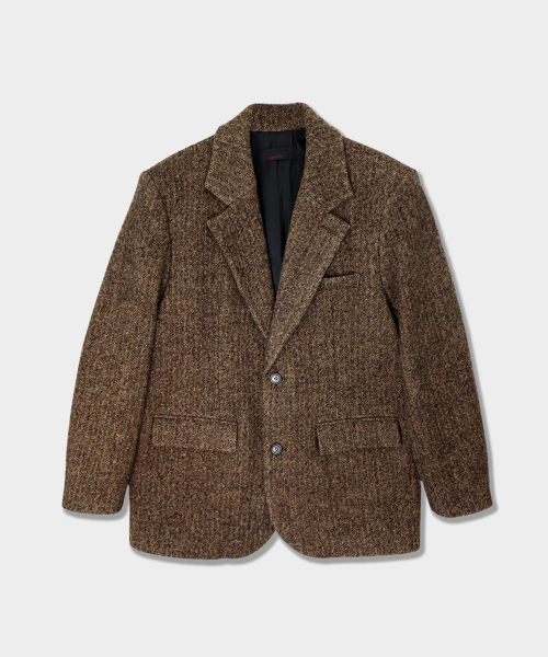 ANYTIME LOREAK(エニタイムロレーク)の「DAISY OVER SIZED BLAZER-BROWN(テーラードジャケット・レディース・その他・MEDIUM)」の5枚目の写真