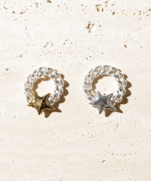Soierie(ソワリー)の「ステラ エレメント リング / Stella element ring(リング・レディース・シルバー×ゴールド/シルバー・FREE)」の7枚目の写真