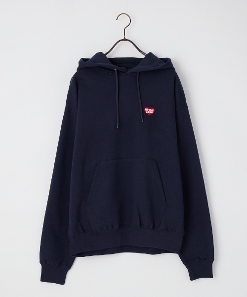 BEN DAVIS（ベンデイビス）の「【WEB限定】[BEN DAVIS/ベンデイビス] HEARTS バックロゴ刺繍スウェットパーカー（パーカー・レディース・ライトグレー/ネイビー/ブラック・XL/M/L）」の5枚目の写真
