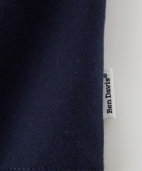 BEN DAVIS（ベンデイビス）の「【WEB限定】[BEN DAVIS/ベンデイビス] HEARTS バックロゴ刺繍スウェットパーカー（パーカー・レディース・ライトグレー/ネイビー/ブラック・XL/M/L）」の9枚目の写真