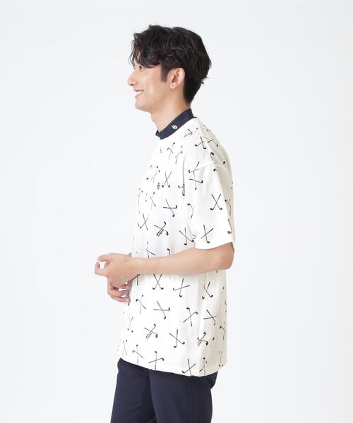 PEARLY GATES（パーリーゲイツ）の「4WAY高通気Woven ＜ゴルフクラブ柄＞ (MENS)（その他トップス・メンズ・ホワイト系その他・X-LARGE/LARGE/XX-LARGE/MEDIUM）」の7枚目の写真