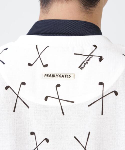 PEARLY GATES（パーリーゲイツ）の「4WAY高通気Woven ＜ゴルフクラブ柄＞ (MENS)（その他トップス・メンズ・ホワイト系その他・X-LARGE/LARGE/XX-LARGE/MEDIUM）」の15枚目の写真