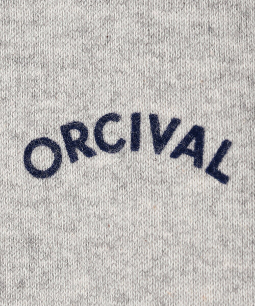 ORCIVAL(オーシバル)の「ORCIVAL | コットン裏毛 スタンドカラージップジャケット MEN(スウェット・メンズ・ダークネイビー/グレー・4/5)」の15枚目の写真