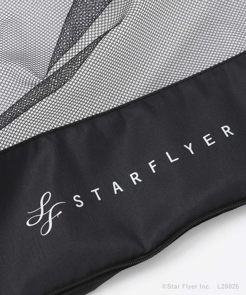 LAKOLE（ラコレ）の「［STARFLYER］圧縮バッグ(L) / 1057331（スーツケース/キャリーバッグ・レディース・ホワイト/ブラック・FREE）」の8枚目の写真