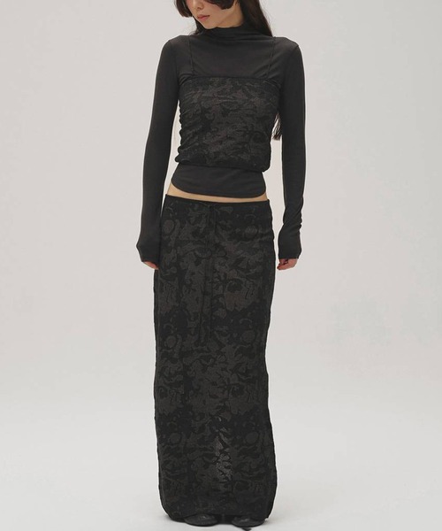 TODAYFUL(トゥデイフル)の「【TODAYFUL/トゥデイフル】Soft Fraise Turtleneck Tops/ソフトフライスタートルネックトップス(Tシャツ/カットソー・レディース・アイボリー/グレー/ダークグレー・FREE)」の12枚目の写真