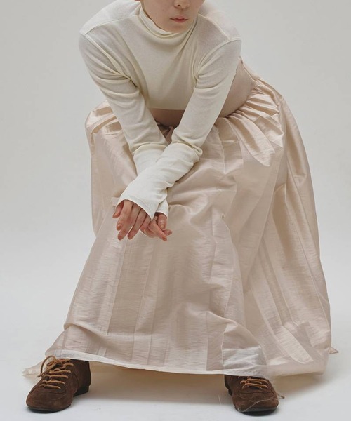 TODAYFUL(トゥデイフル)の「【TODAYFUL/トゥデイフル】Soft Fraise Turtleneck Tops/ソフトフライスタートルネックトップス(Tシャツ/カットソー・レディース・アイボリー/グレー/ダークグレー・FREE)」の5枚目の写真