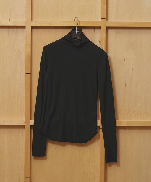 TODAYFUL(トゥデイフル)の「【TODAYFUL/トゥデイフル】Soft Fraise Turtleneck Tops/ソフトフライスタートルネックトップス(Tシャツ/カットソー・レディース・アイボリー/グレー/ダークグレー・FREE)」の13枚目の写真