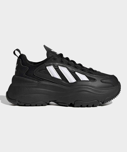 adidas(アディダス)の「オズガイア / Ozgaia / 厚底スニーカー / アディダスオリジナルス adidas Originals(スニーカー・レディース・ブラック・22.0cm/27.0cm/27.5cm/28.0cm/24.0cm/24.5cm/25.0cm/25.5cm/26.0cm/26.5cm/22.5cm/23.0cm/23.5cm)」の1枚目の写真