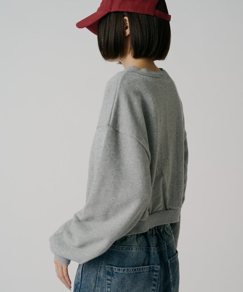 goocy（グーシー）の「【DISCUS】フレンチテリーヘンリーPO（Tシャツ/カットソー・レディース・レッド/グレー/ブラウン/ネイビー・FREE）」の14枚目の写真
