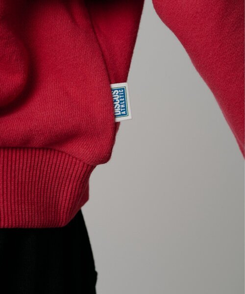 goocy（グーシー）の「【DISCUS】フレンチテリーヘンリーPO（Tシャツ/カットソー・レディース・レッド/グレー/ブラウン/ネイビー・FREE）」の6枚目の写真