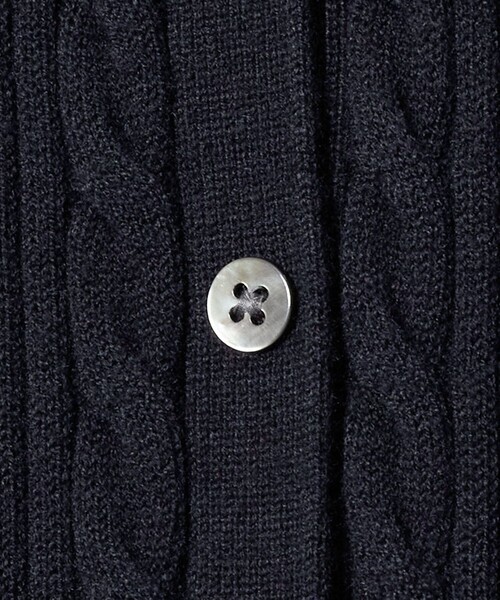 UNITED ARROWS(ユナイテッドアローズ)の「ケーブル コンビ ワンピース(ワンピース・レディース・ネイビー/ブラック・FREE)」の11枚目の写真