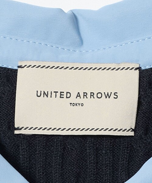UNITED ARROWS(ユナイテッドアローズ)の「ケーブル コンビ ワンピース(ワンピース・レディース・ネイビー/ブラック・FREE)」の18枚目の写真
