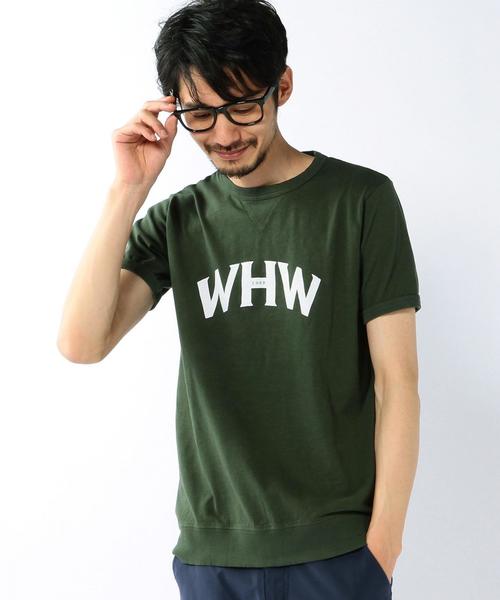 coen(コーエン)の「ガゼットスラブカレッジプリントTシャツA(Tシャツ/カットソー・メンズ・ホワイト/ケリー/マスタード・SMALL/MEDIUM/X-LARGE/LARGE)」の3枚目の写真