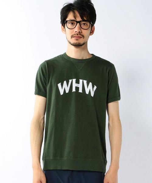 coen(コーエン)の「ガゼットスラブカレッジプリントTシャツA(Tシャツ/カットソー・メンズ・ホワイト/ケリー/マスタード・SMALL/MEDIUM/X-LARGE/LARGE)」の5枚目の写真