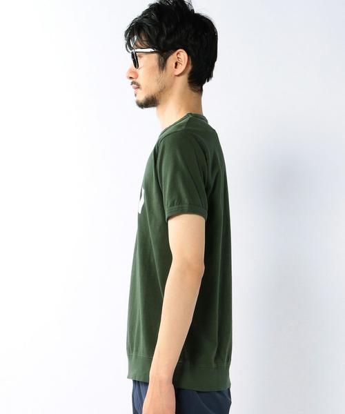 coen(コーエン)の「ガゼットスラブカレッジプリントTシャツA(Tシャツ/カットソー・メンズ・ホワイト/ケリー/マスタード・SMALL/MEDIUM/X-LARGE/LARGE)」の6枚目の写真