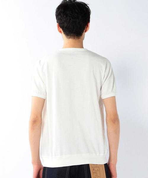 coen(コーエン)の「ガゼットスラブカレッジプリントTシャツA(Tシャツ/カットソー・メンズ・ホワイト/ケリー/マスタード・SMALL/MEDIUM/X-LARGE/LARGE)」の13枚目の写真