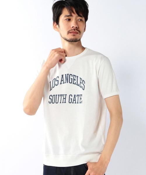 coen(コーエン)の「ガゼットスラブカレッジプリントTシャツA(Tシャツ/カットソー・メンズ・ホワイト/ケリー/マスタード・SMALL/MEDIUM/X-LARGE/LARGE)」の16枚目の写真