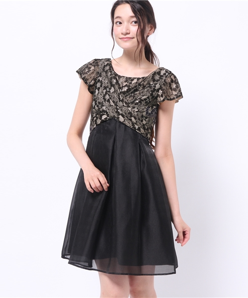 Apres Jour アプレジュール の ﾚｰｽｶｼｭｸｰﾙﾄﾞﾚｽ ワンピース Wear