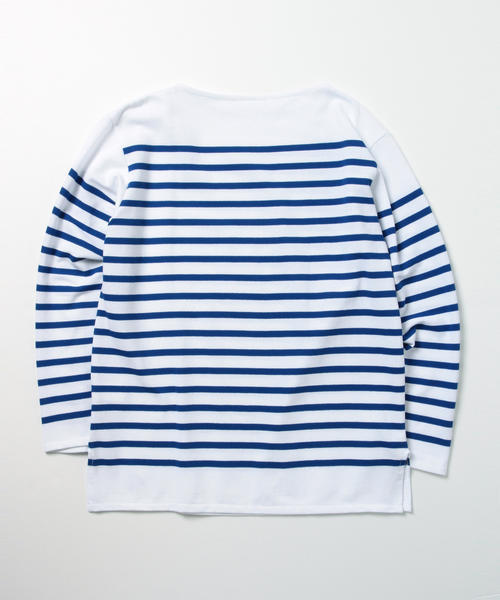 ORCIVAL（オーシバル）の「ORCIVAL / ナバルボーダー 16FW（Tシャツ/カットソー・メンズ・ホワイト・3/5/4）」の4枚目の写真