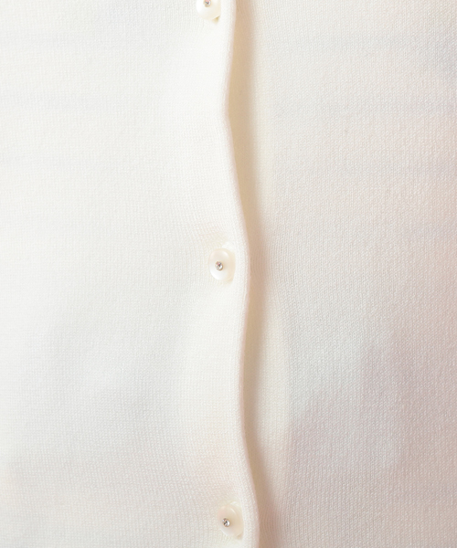 LODISPOTTO（ロディスポット）の「プリティーリュバンニットカーディガン（カーディガン/ボレロ・レディース・ベビーピンク/クリーム/ホワイト/ネイビー・MEDIUM）」の11枚目の写真