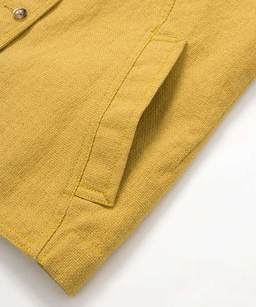 WORK NOT WORK URBAN RESEARCH(ワークノットワークアーバンリサーチ)の「WORK NOT WORK エドワーディアンジャケット(その他アウター・レディース・チャコールグレー/マスタード・MEDIUM/SMALL)」の8枚目の写真