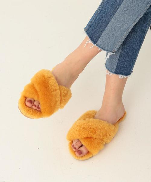 Another Edition（アナザーエディション）の「EMU Mayberry ◆（サンダル・レディース・ホワイト/ブラック/マスタード・24.0cm/25.0cm/23.0cm）」の9枚目の写真