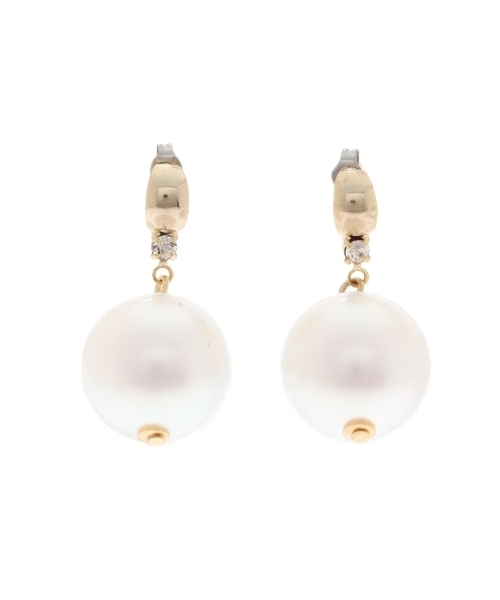 Mignon Flaneur パサージュミニョンフラヌール のファッション Passage パールチャームデザインピアス ピアス 両耳用 Passage アクセサリー セール