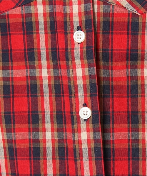 WEGO(ウィゴー)の「ウエスタンチェックブロードLSシャツ(シャツ/ブラウス・レディース・ブラック/ベージュ/グリーン/ブルー/レッド・MEDIUM/LARGE)」の11枚目の写真