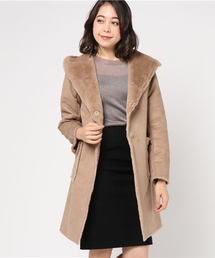 VENCEEXCHANGE | ＊フェイクムートンフードコート  (ムートンコート)