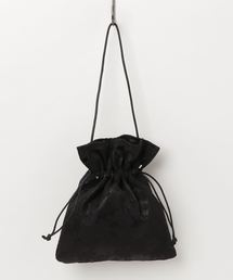 merlot plus | 花柄巾着バッグ2563(ハンドバッグ)