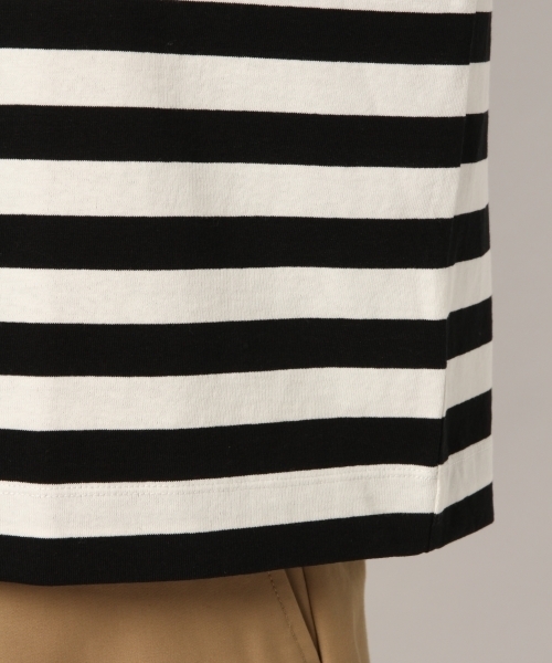 GLOBAL WORK（グローバルワーク）の「【USAコットン】クルー8分袖/777873（Tシャツ/カットソー・レディース・ホワイト/ネイビー/ピンク/その他・MEDIUM/LARGE）」の7枚目の写真