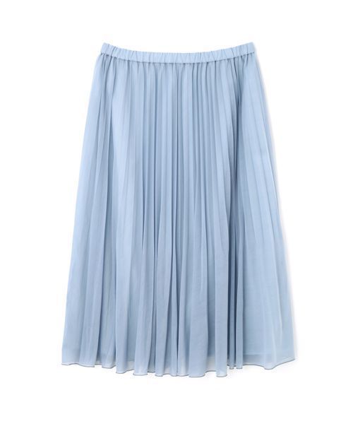 22 OCTOBRE（ヴァンドゥ－オクトーブル）の「◆エスパンディプリーツスカート（スカート・レディース・ネイビー/ピンク/ブルー・38）」の3枚目の写真