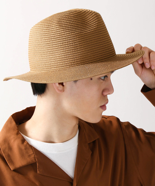 WEGO（ウィゴー）の「WEGO/フラットブレードハット（ハット・メンズ・ホワイト/キャメル/ベージュ/ブラック・FREE）」の4枚目の写真