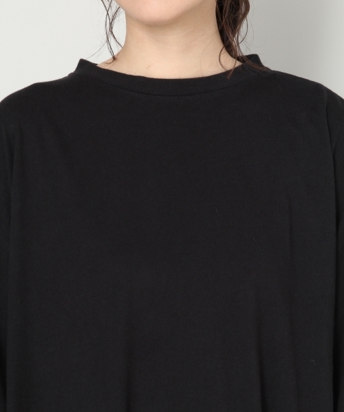 LOWRYS FARM(ローリーズファーム)の「USAコットンTワンピース 804367(ワンピース・レディース・エンジ/ブラック/オフホワイト/ブラウン・FREE)」の10枚目の写真