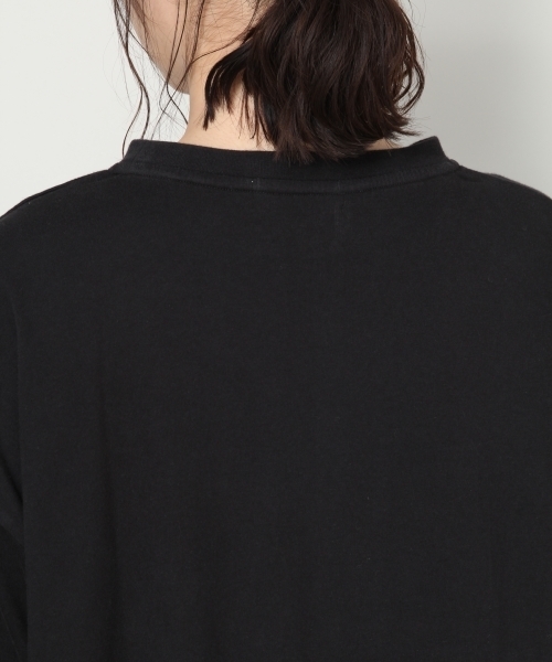 LOWRYS FARM(ローリーズファーム)の「USAコットンTワンピース 804367(ワンピース・レディース・エンジ/ブラック/オフホワイト/ブラウン・FREE)」の14枚目の写真