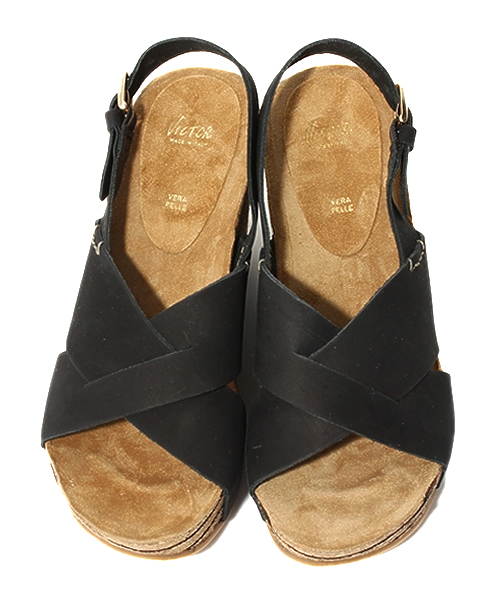Chico（チコ）の「VICTORWIDEｸﾛｽｻﾝﾀﾞﾙ（サンダル・レディース・ブラック/タン/ブラウン・36/37/38）」の11枚目の写真