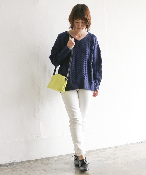 LBC(エルビーシー)の「ボンディングスキニー(その他パンツ・レディース・ホワイト/ブラック/ベージュ・S/M/L)」の9枚目の写真