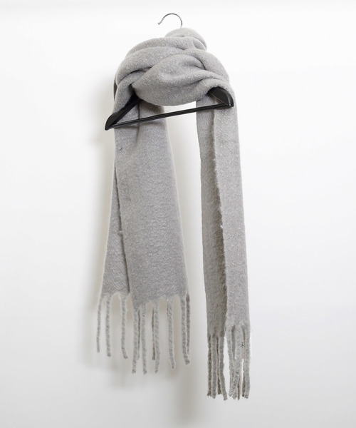 DETAILS（ディテールズ）の「DETAILS/ もふもふストール（ストール/ショール・メンズ・ベージュ/ネイビー/グレー/ピンク/ブルー/アイボリー/キャメル・FREE）」の13枚目の写真