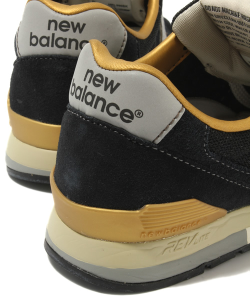NEW BALANCE（ニューバランス）の「ニューバランス ビンテージ仕様 クラシック ランニング new balance MRL996（スニーカー・メンズ・ブラック/グレー・22cm/28.5cm）」の9枚目の写真
