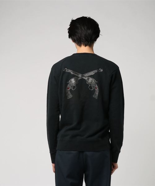 roar（ロアー）の「COTTON FLEECY KNITTING L/S“CROSSGUNS”（ニット 