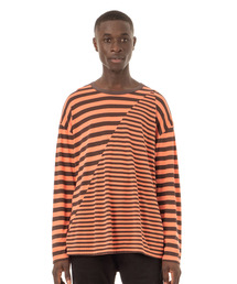Easy Fit Crazy Cut Border L/S Tee / イージーフィットボーダー長袖Tシャツ