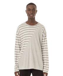 Easy Fit Crazy Cut Border L/S Tee / イージーフィットボーダー長袖Ｔシャツ