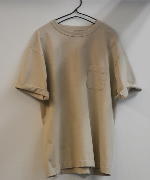 Munich（ミューニック）の「【Munich定番】ヘビーウェイトジャージビッグシルエットＴシャツ（Tシャツ/カットソー・レディース・ホワイト/ブラック/ピンク/ライトカーキ/ライトベージュ/ブラウン・S/M）」の4枚目の写真