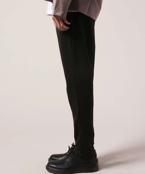 SHISKY（シスキー）の「ポンチ素材ストレッチスキニーイージーパンツ（その他パンツ・メンズ・ブラック/ネイビー/カーキ/杢グレー/キャメル/チャコール・LL/S/M/L）」の8枚目の写真