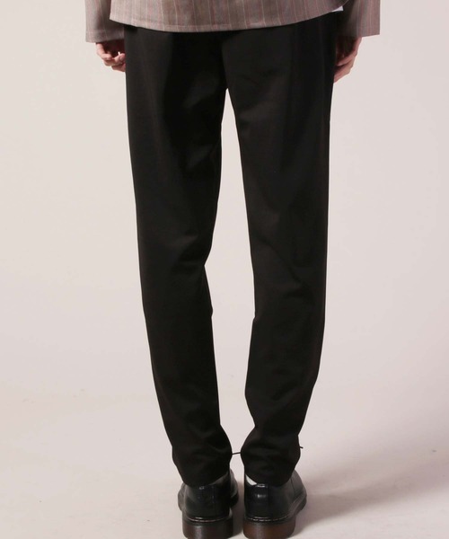 SHISKY（シスキー）の「ポンチ素材ストレッチスキニーイージーパンツ（その他パンツ・メンズ・ブラック/ネイビー/カーキ/杢グレー/キャメル/チャコール・LL/S/M/L）」の9枚目の写真