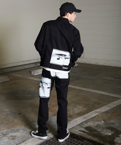 Calvin Klein Jeans（カルヴァンクラインジーンズ）の「トラッカー デニム ジャケット（デニムジャケット・メンズ・ブラック・S/M/L/XL）」の6枚目の写真