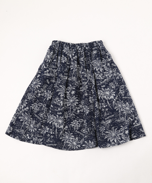 BAYFLOW（ベイフロー）の「[KIDS]コットンリネンエスカルゴスカート（スカート・キッズ・ネイビー/オフホワイト/ピンク/イエロー/ブルー・SMALL/MEDIUM/LARGE/X-LARGE/XX-LARGE）」の7枚目の写真